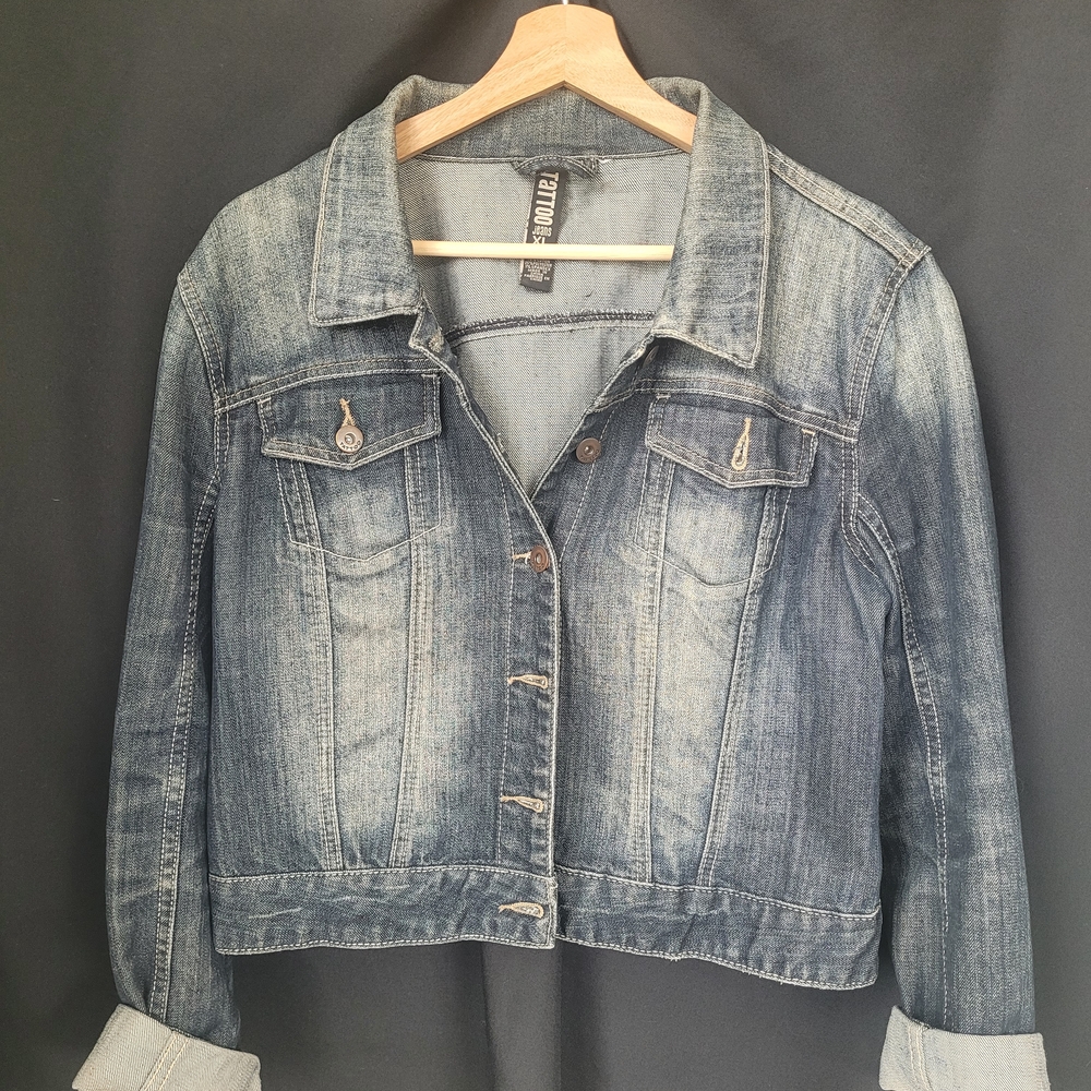 Cropped Denim Jacket